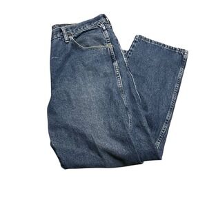Wrangler‎ Jeans Men's 38x29 Blue Denim Relaxed Fit Classic Casual
